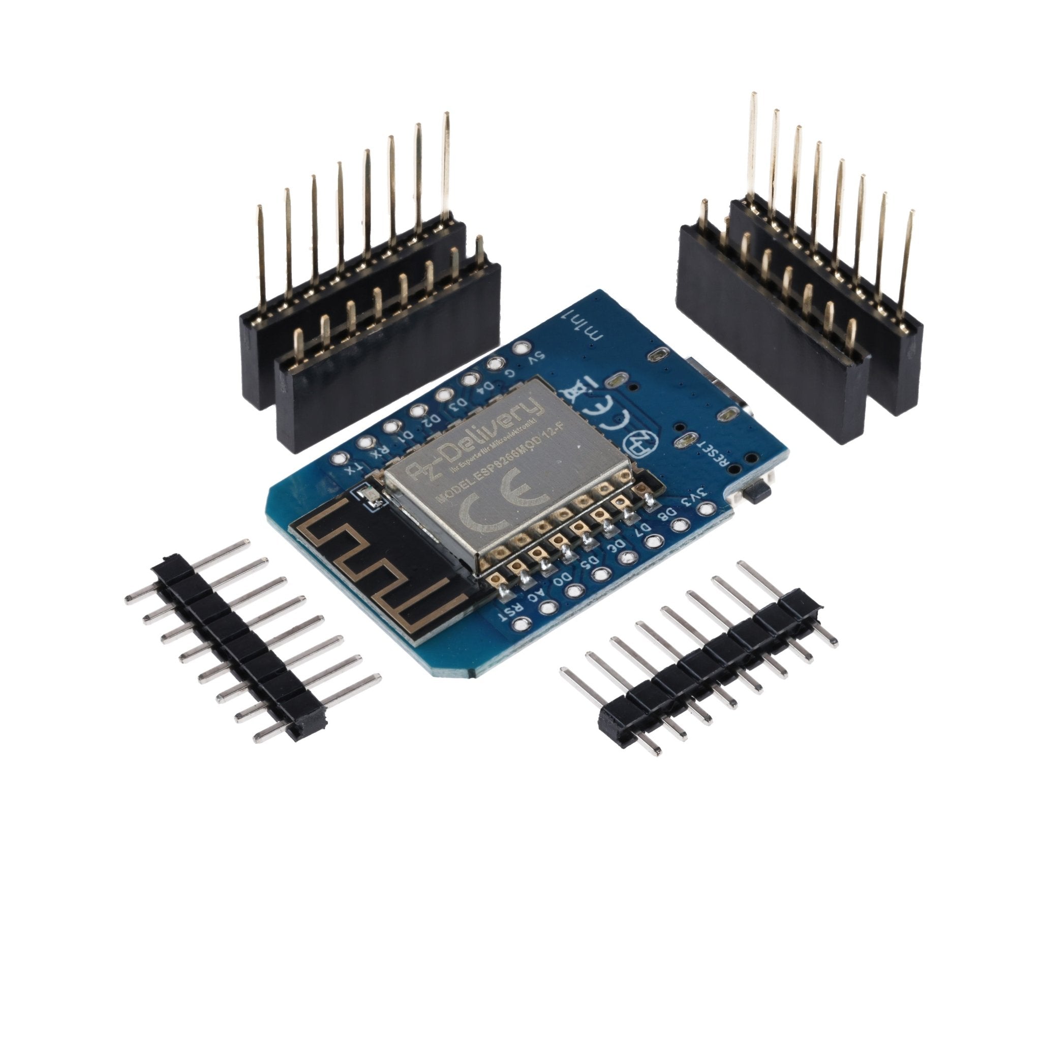 az-delivery-esp8266-d1-mini-bundle-mit-0-91-oled-gy-bme280-sensor-anzeige-projek image 2
