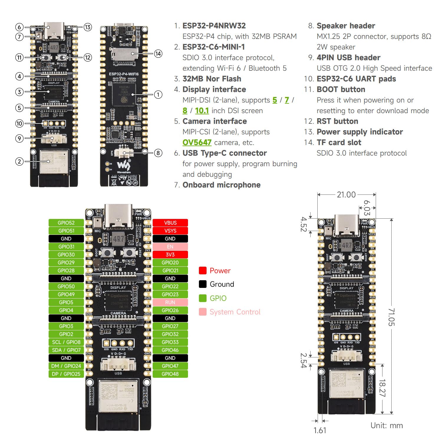 waveshare-esp32-p4-wifi6-kit-a-high-performance-entwicklungsboard-risc-v-dual-co image 8