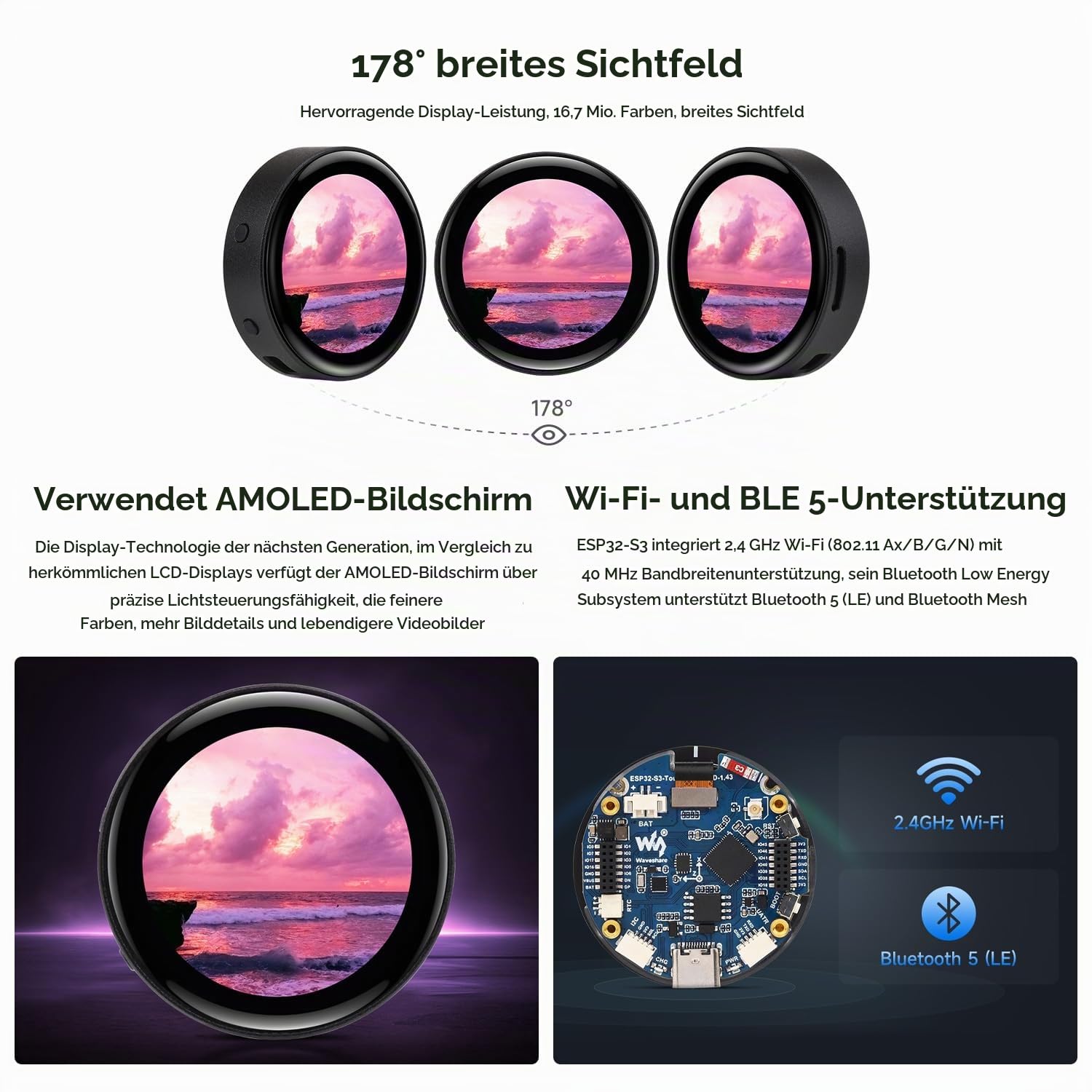 waveshare-esp32-s3-1-43-zoll-amoled-display-entwicklungsboard-466x466-runddispla image 6