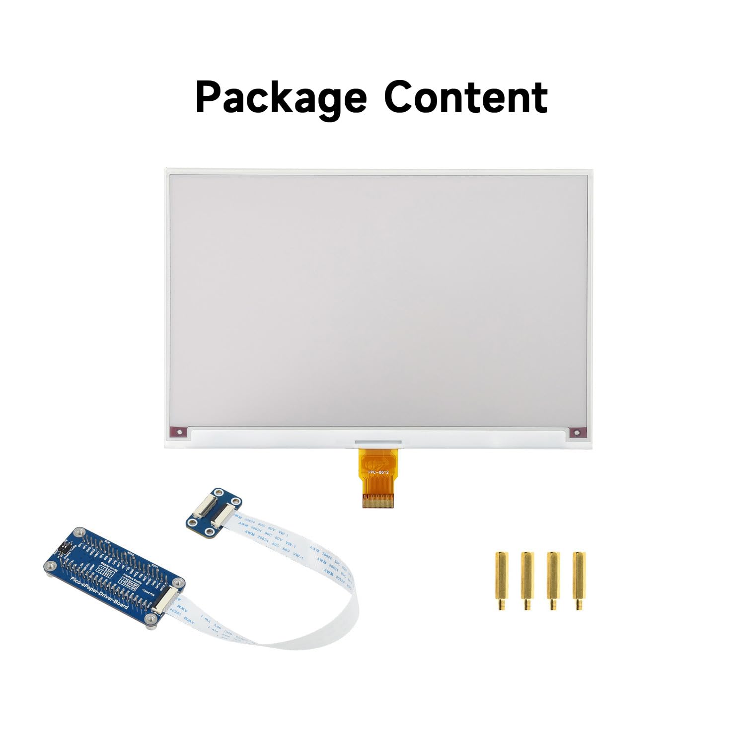 waveshare-7-5-zoll-e-paper-e-ink-display-modul-b-800x480-rot-schwarz-wei-f-r-ras image 2