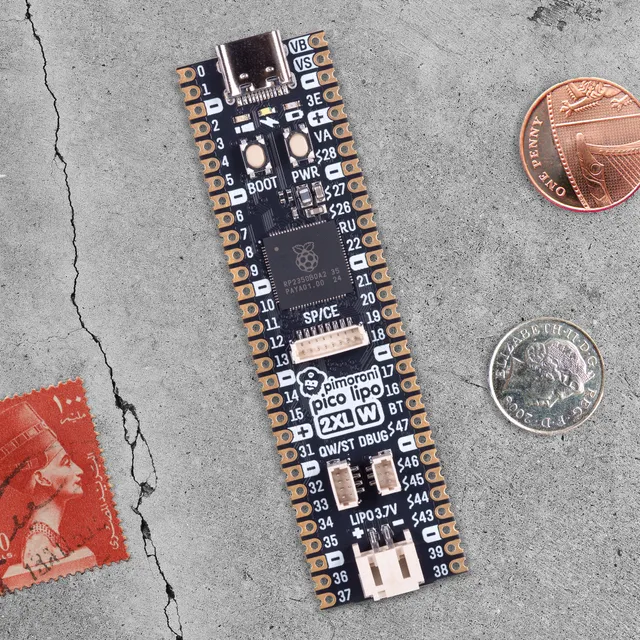 pimoroni-pico-lipo-2-xl-w-rp2350-entwicklungsboard-mit-wlan-bluetooth-und-lipo-l image 1