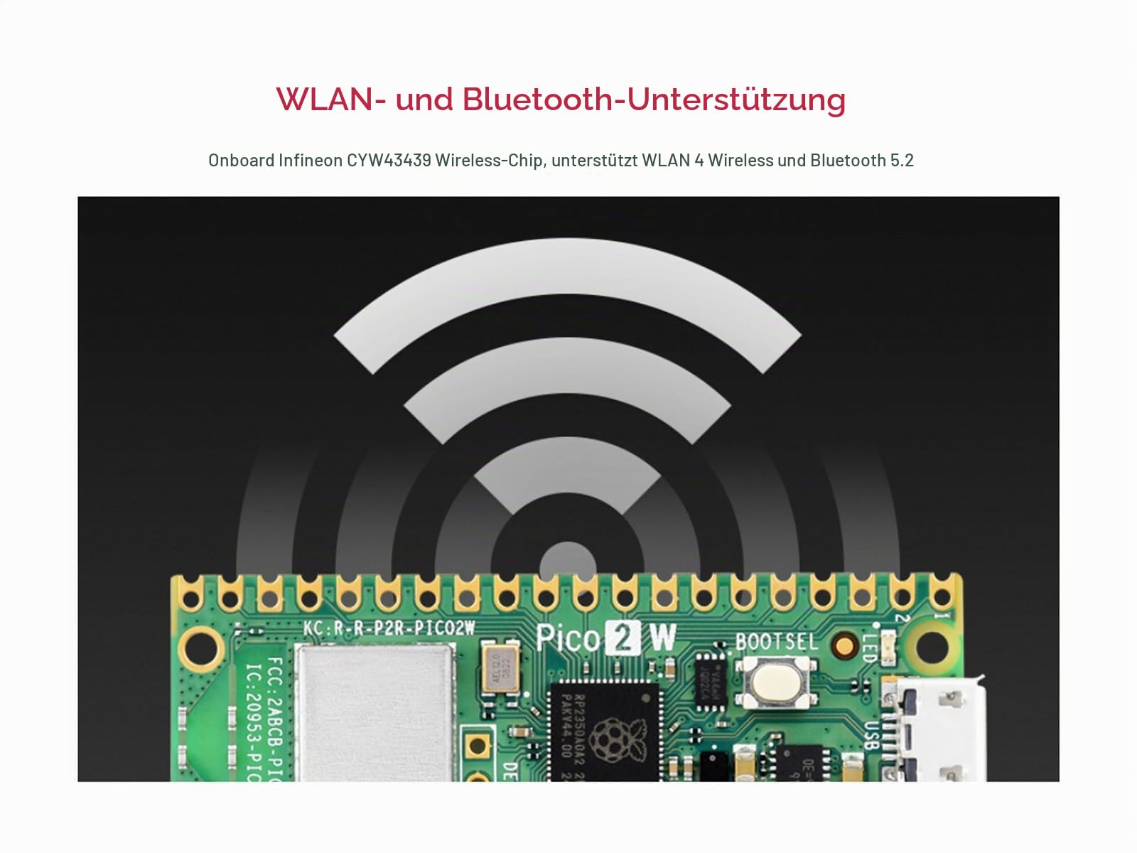 waveshare-pico-2-w-mikrocontroller-board-rp2350-vorverl-tet-mit-wifi-4-und-bluet image 5