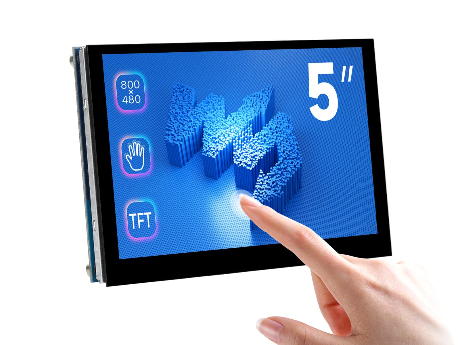 waveshare-5-zoll-dsi-capacitive-touch-display-800x480-f-r-raspberry-pi image 1