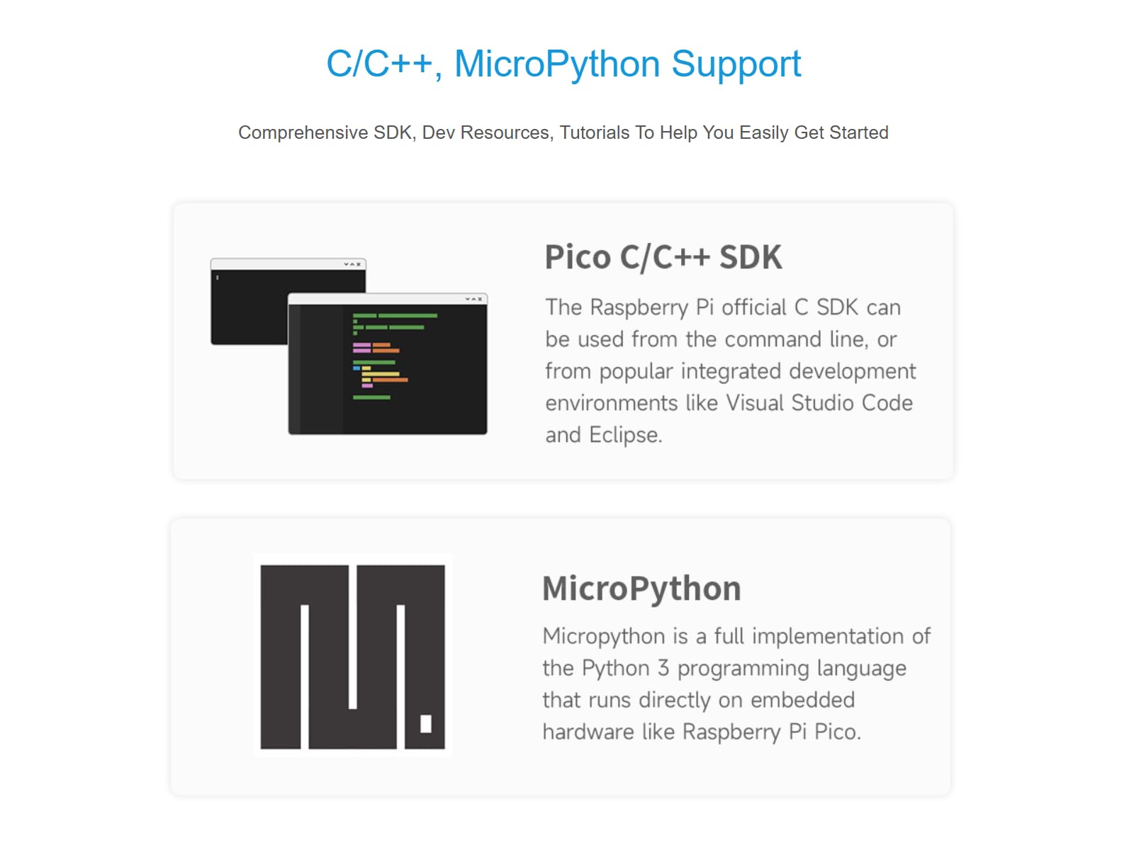 waveshare-rp2350-zero-mini-entwicklungsboard-rp2350a-usb-c-mit-header image 3