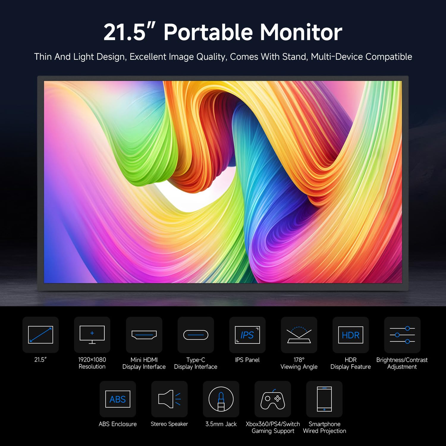 waveshare-luck-fox-21-5-zoll-full-hd-portable-monitor-120hz-ips image 3