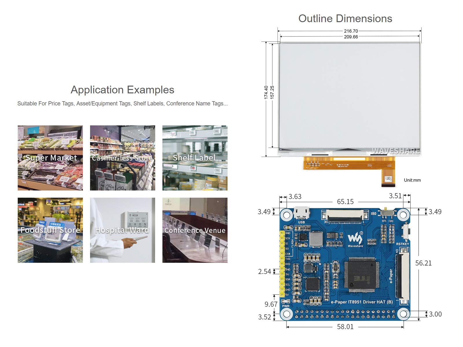 waveshare-10-3-zoll-e-paper-e-ink-display-hat-f-r-raspberry-pi-1872x1404-schwarz image 5