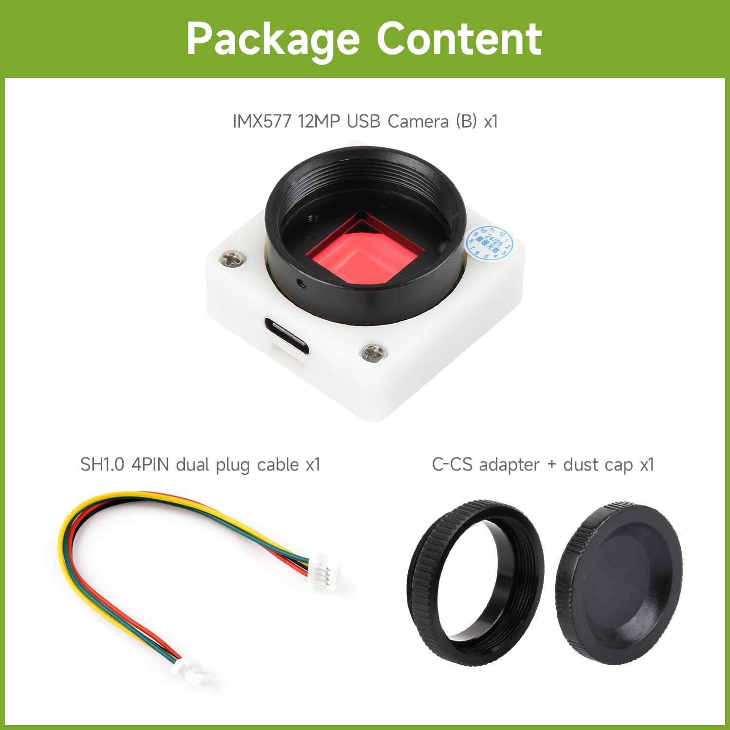 waveshare-imx577-12mp-usb-camera-b-3840x3024-mit-c-cs-objektivanschluss image 2