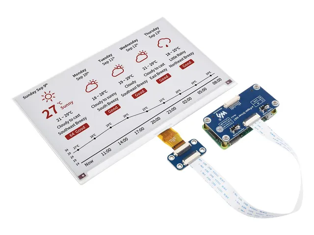 waveshare-7-5-zoll-e-paper-hat-800x480-rot-schwarz-wei-f-r-raspberry-pi-jetson-n image 1