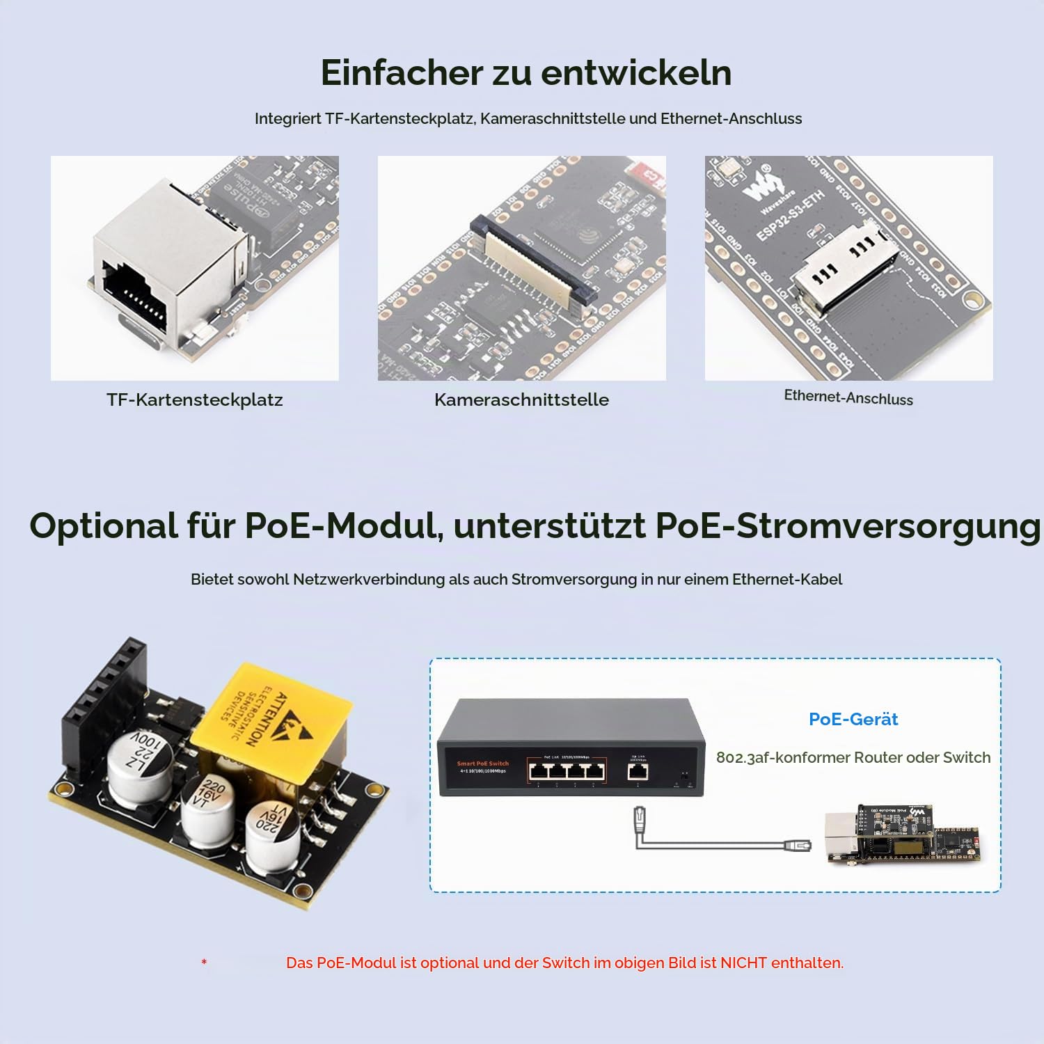 waveshare-esp32-s3-eth-entwicklungsboard-mit-ov2640-kamera-poe-modul image 6