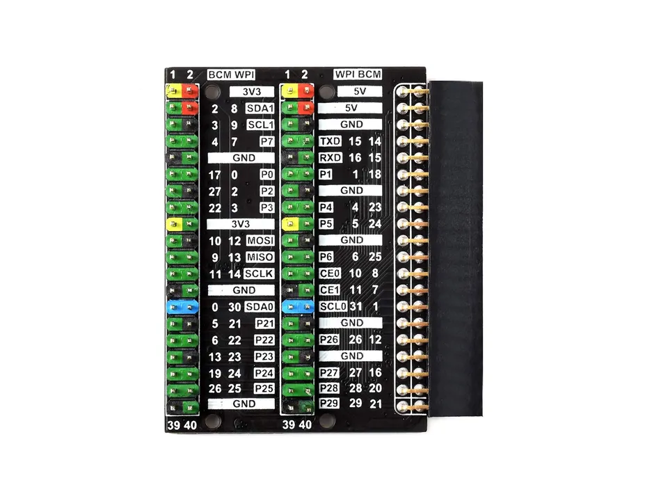 waveshare-400-gpio-header-adapter-2x-40pin-f-r-raspberry-pi-400 image 1