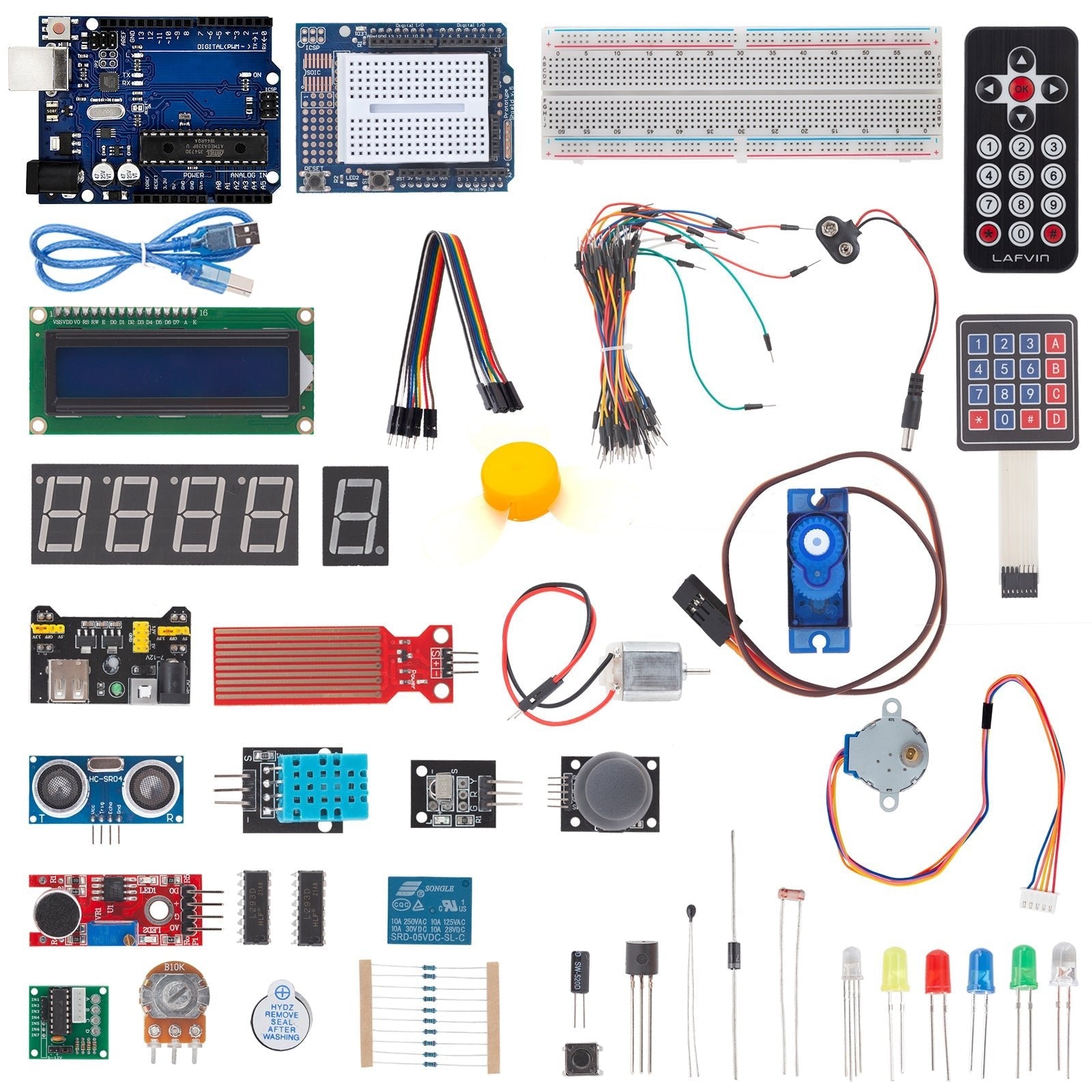 az-delivery-elektronik-super-starter-kit-f-r-arduino-und-esp-mit-buch-die-25-bes image 1
