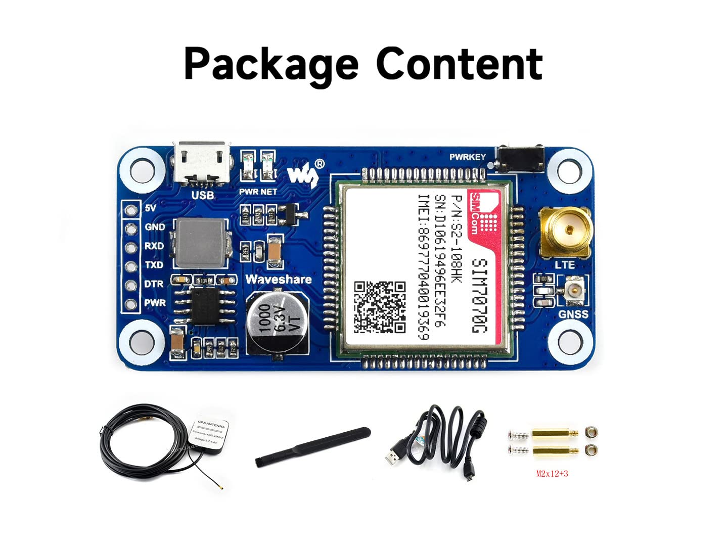 waveshare-sim7070g-nb-iot-cat-m-gprs-gnss-hat-f-r-raspberry-pi image 2