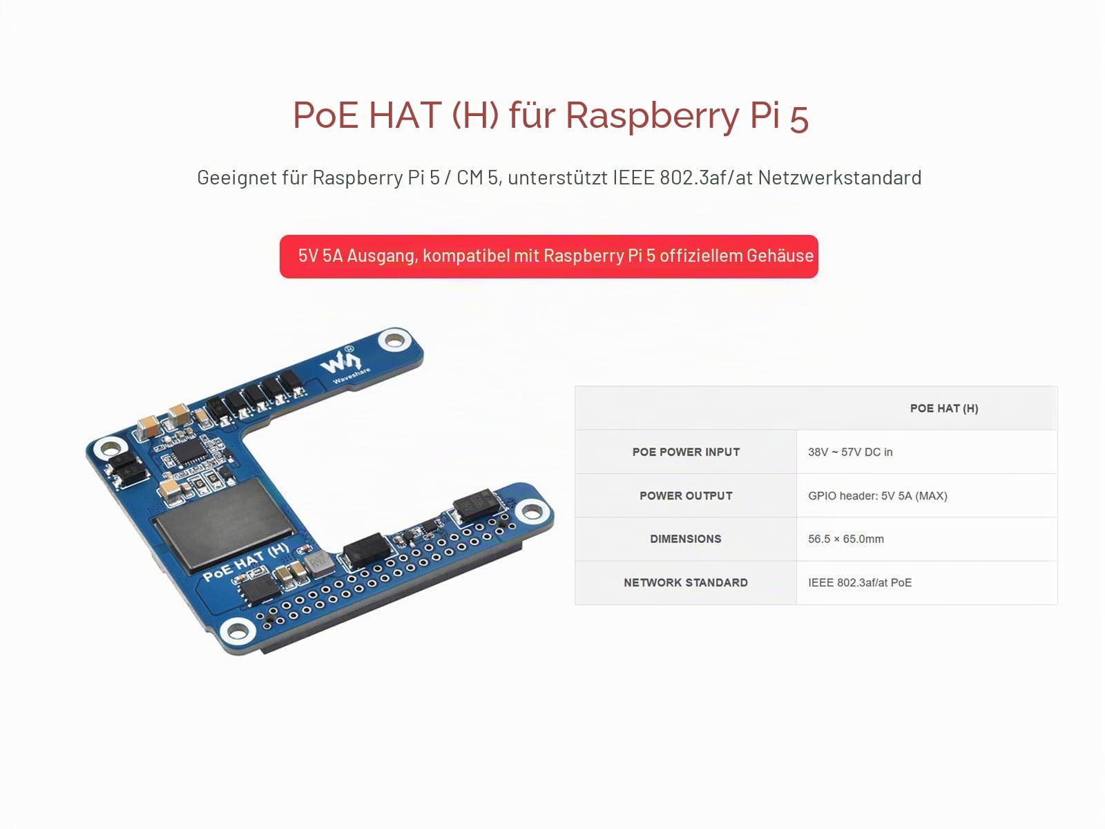 waveshare-poe-hat-h-f-r-raspberry-pi-5-cm5-5v-5a-802-3af-at image 2