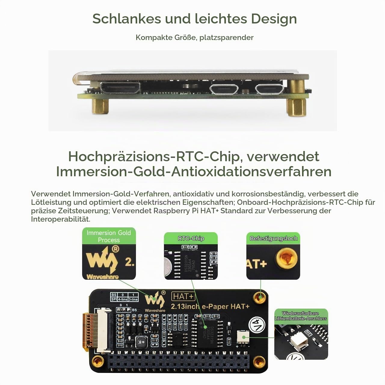 waveshare-v4-2-13-zoll-e-paper-hat-250x122-schwarz-wei-spi-f-r-raspberry-pi image 6