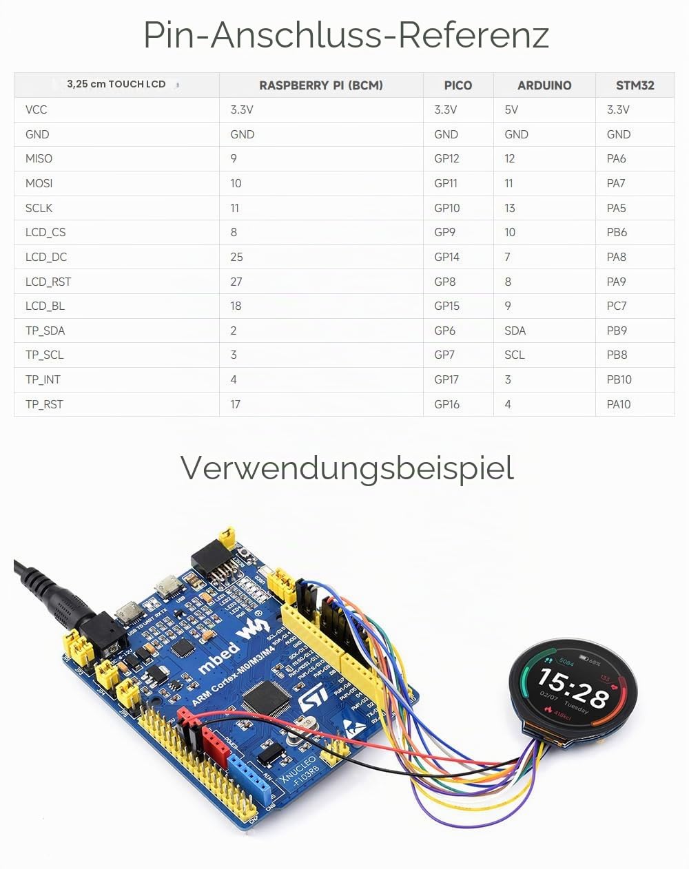 waveshare-1-28-zoll-lcd-touch-display-modul-240x240-ips-rund image 8