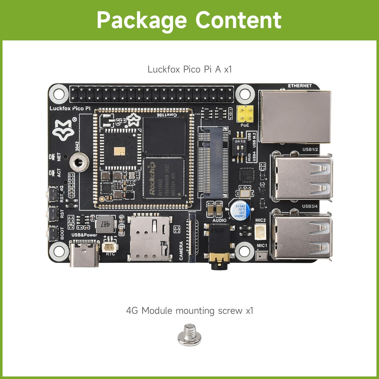 waveshare-luckfox-pico-pi-a-linux-board-rv1106g3-ohne-wlan-ohne-4g-modul image 2