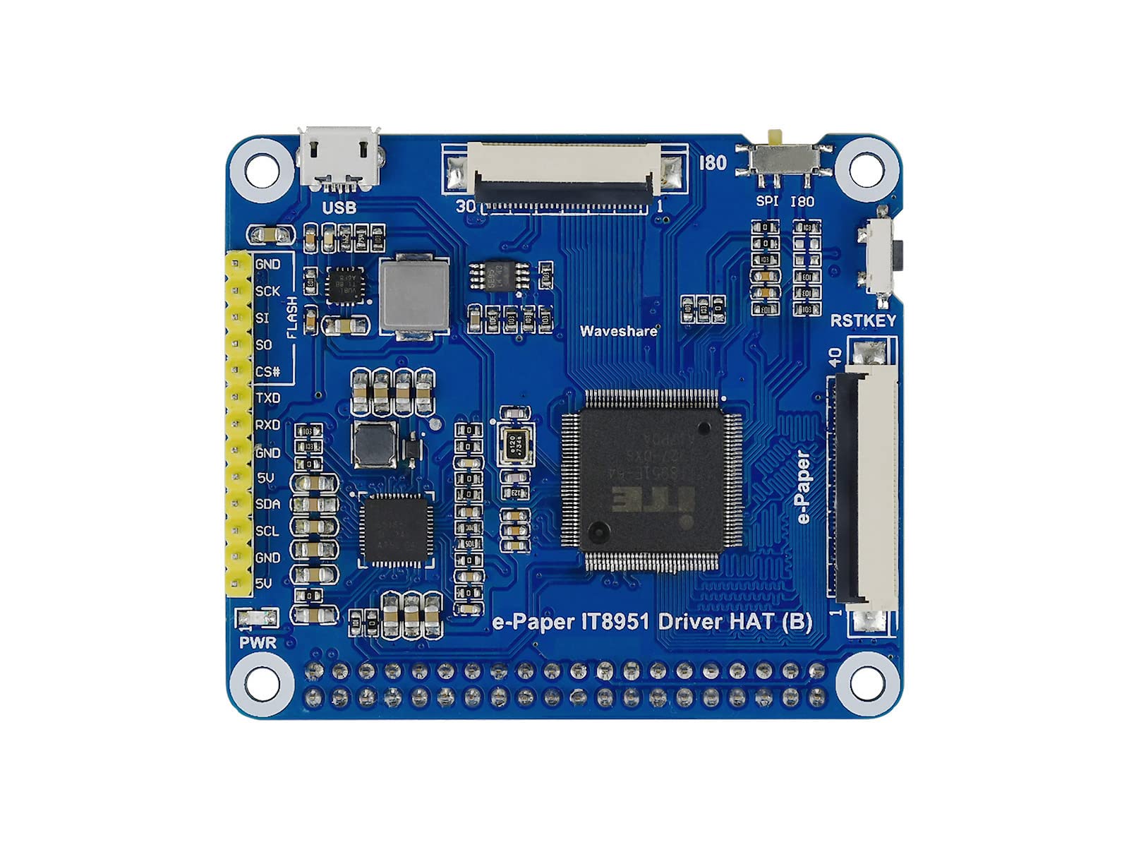 waveshare-10-3-zoll-e-paper-e-ink-display-hat-f-r-raspberry-pi-1872x1404-schwarz image 2