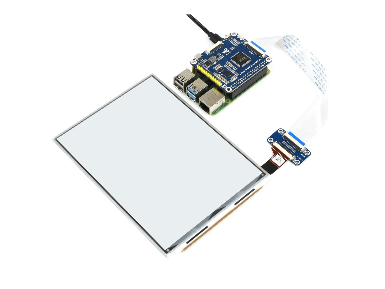 waveshare-7-8-zoll-e-ink-display-hat-1872x1404-f-r-raspberry-pi-mit-partial-refr image 3
