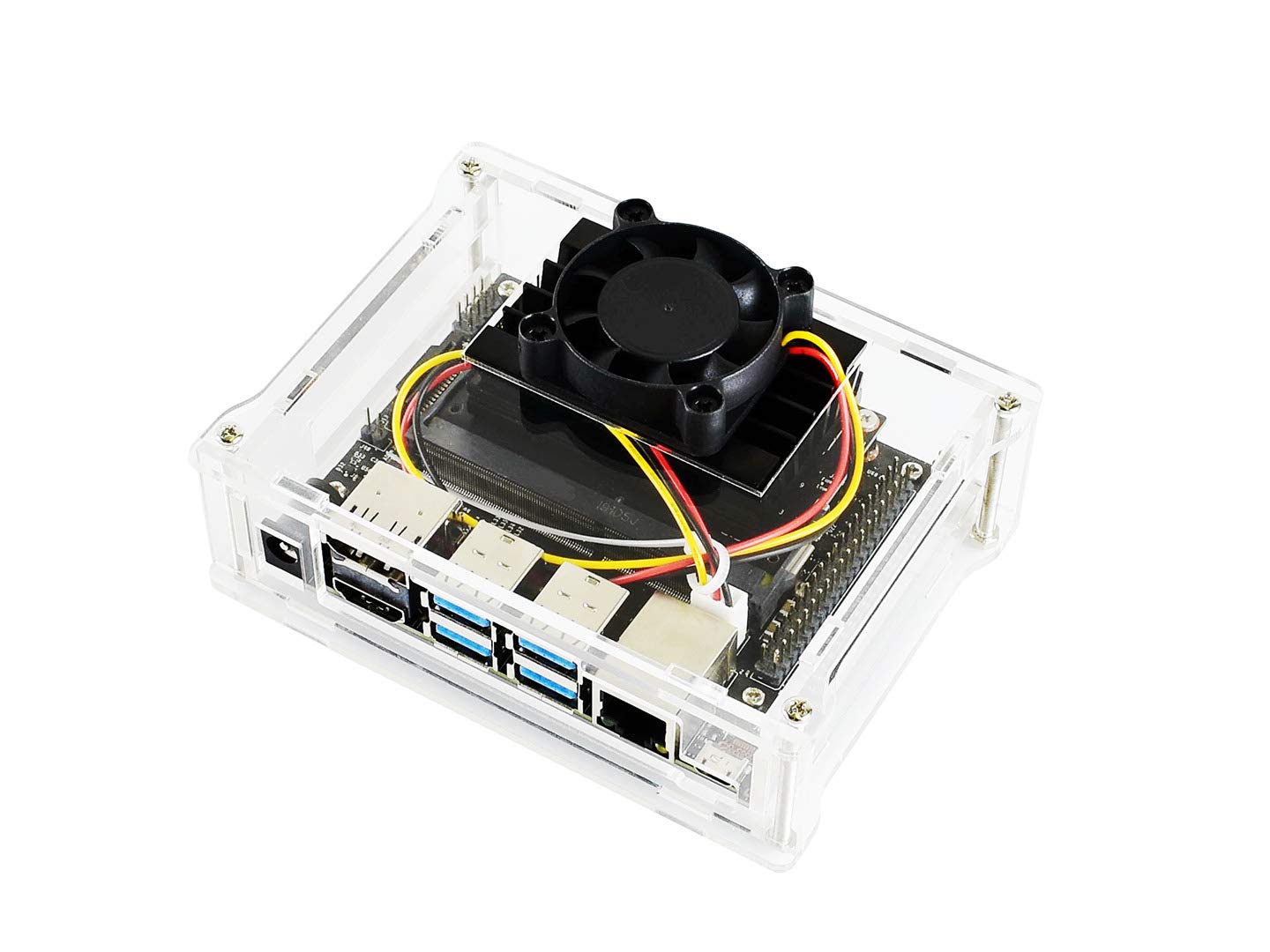 waveshare-acryl-geh-use-typ-a-mit-l-fter-f-r-jetson-nano-developer-kit image 4