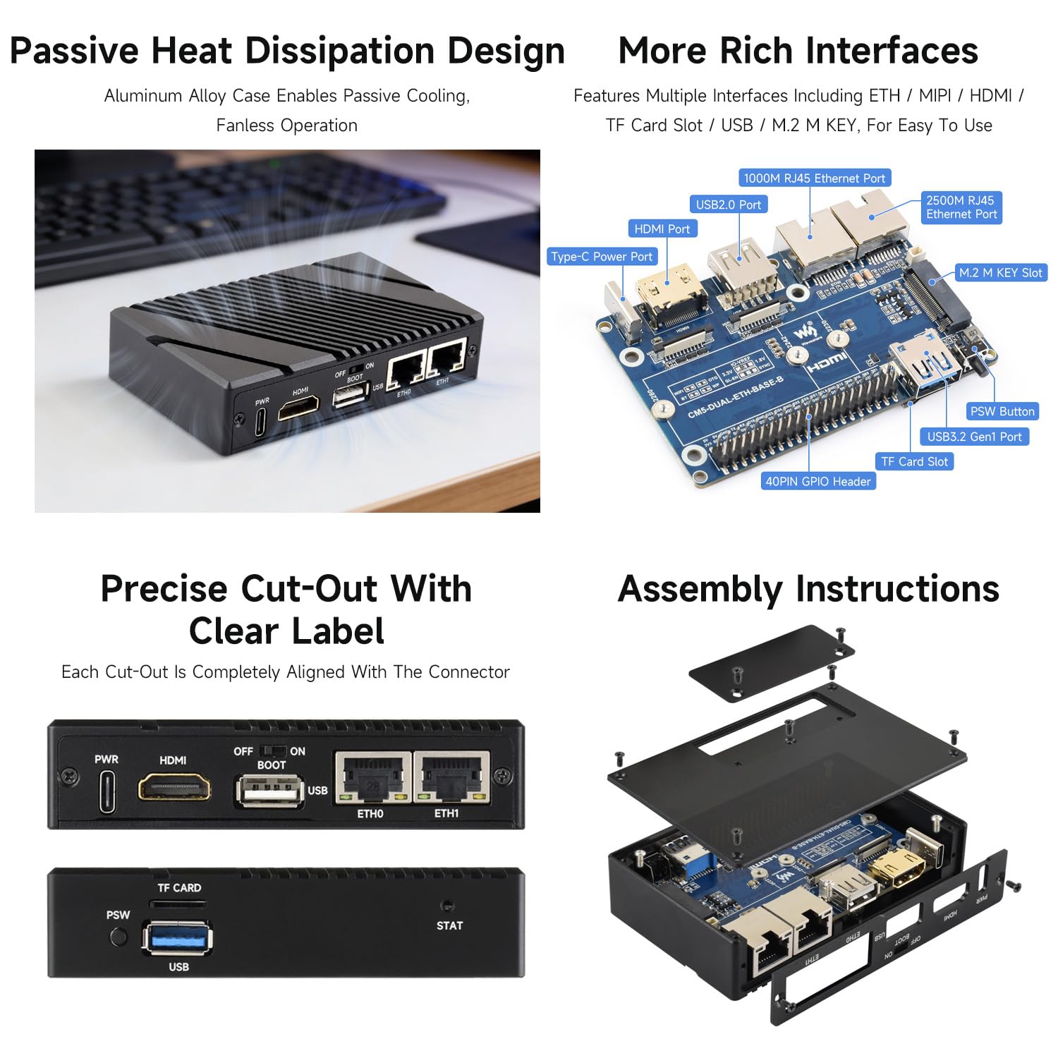 waveshare-cm5-dual-eth-box-b-mini-computer-b-f-r-raspberry-pi-cm5-mit-gigabit-2- image 5