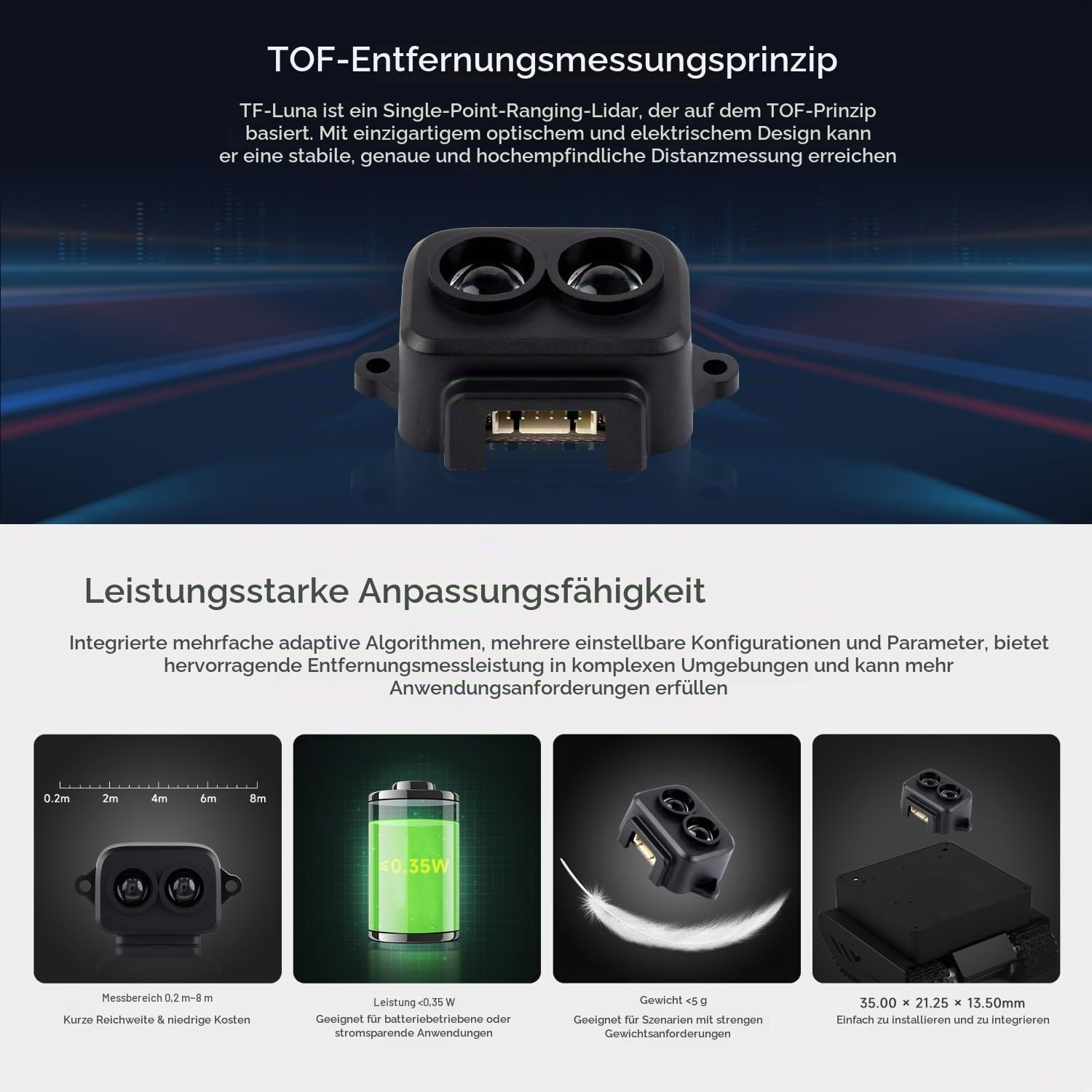 waveshare-tf-luna-lidar-distanzsensor-8m-tof-modul-low-power-f-r-roboter-esp32 image 5