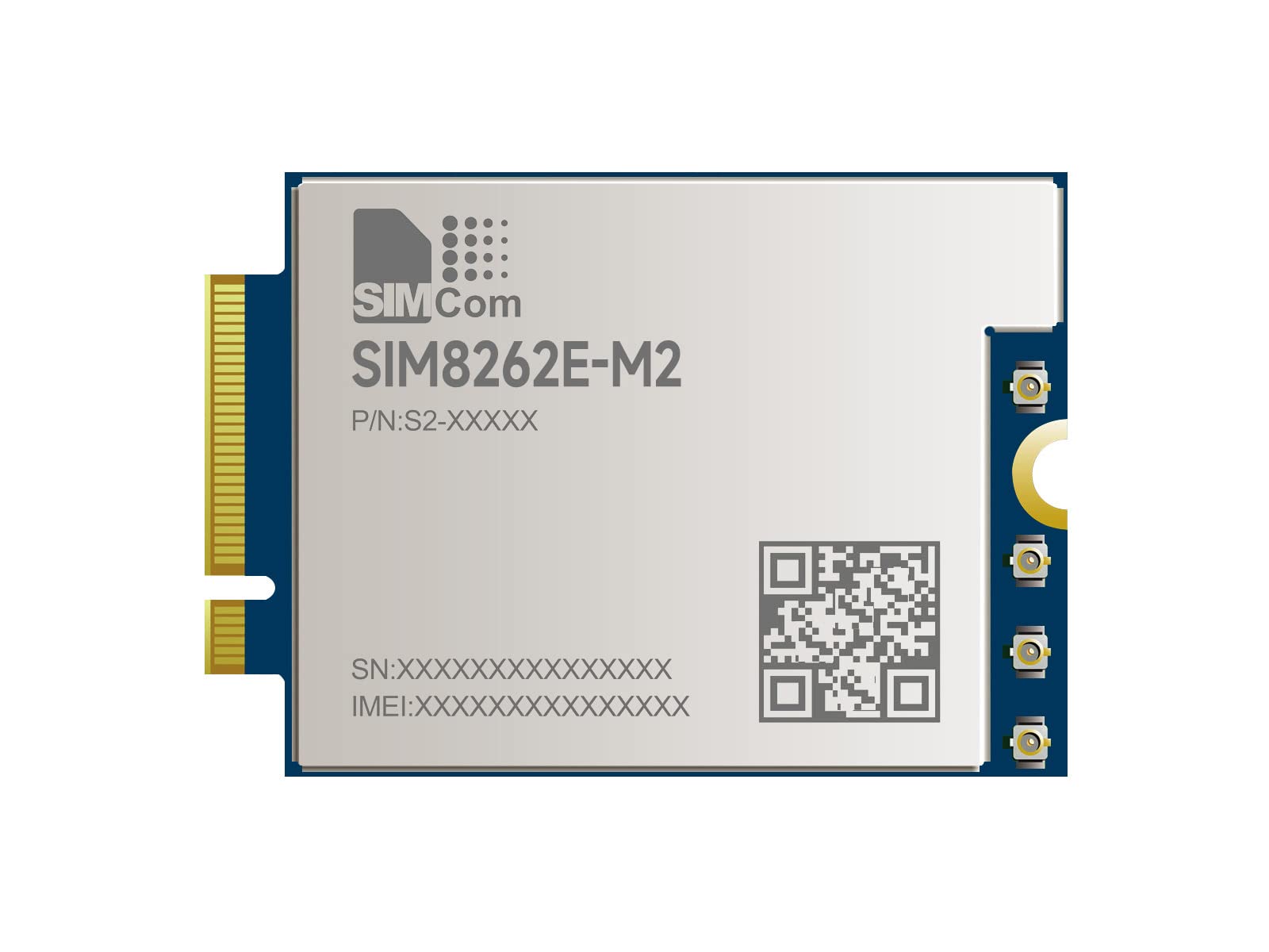 waveshare-simcom-5g-modul-sim8262e-m2-m-2-qualcomm-snapdragon-x62 image 1