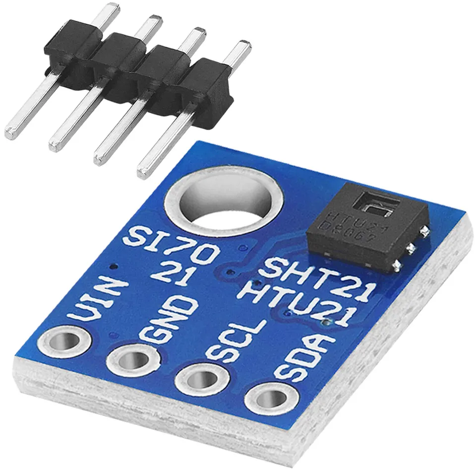 az-delivery-gy-21-htu21-feuchtigkeit-und-temperatur-sensor-modul image 1
