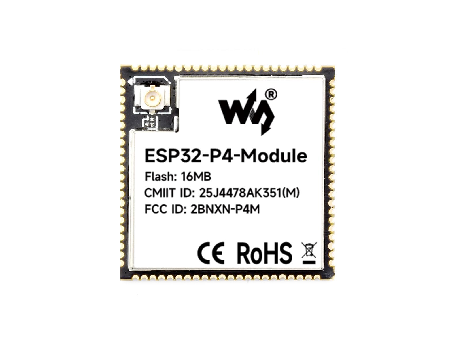 waveshare-esp32-p4-module-core-board-dual-chip-esp32-p4-esp32-c6 image 1