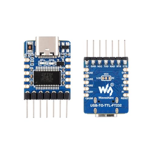 waveshare-usb-zu-uart-ttl-konverter-ft232-2-st-ck-mini-mit-type-c image 7