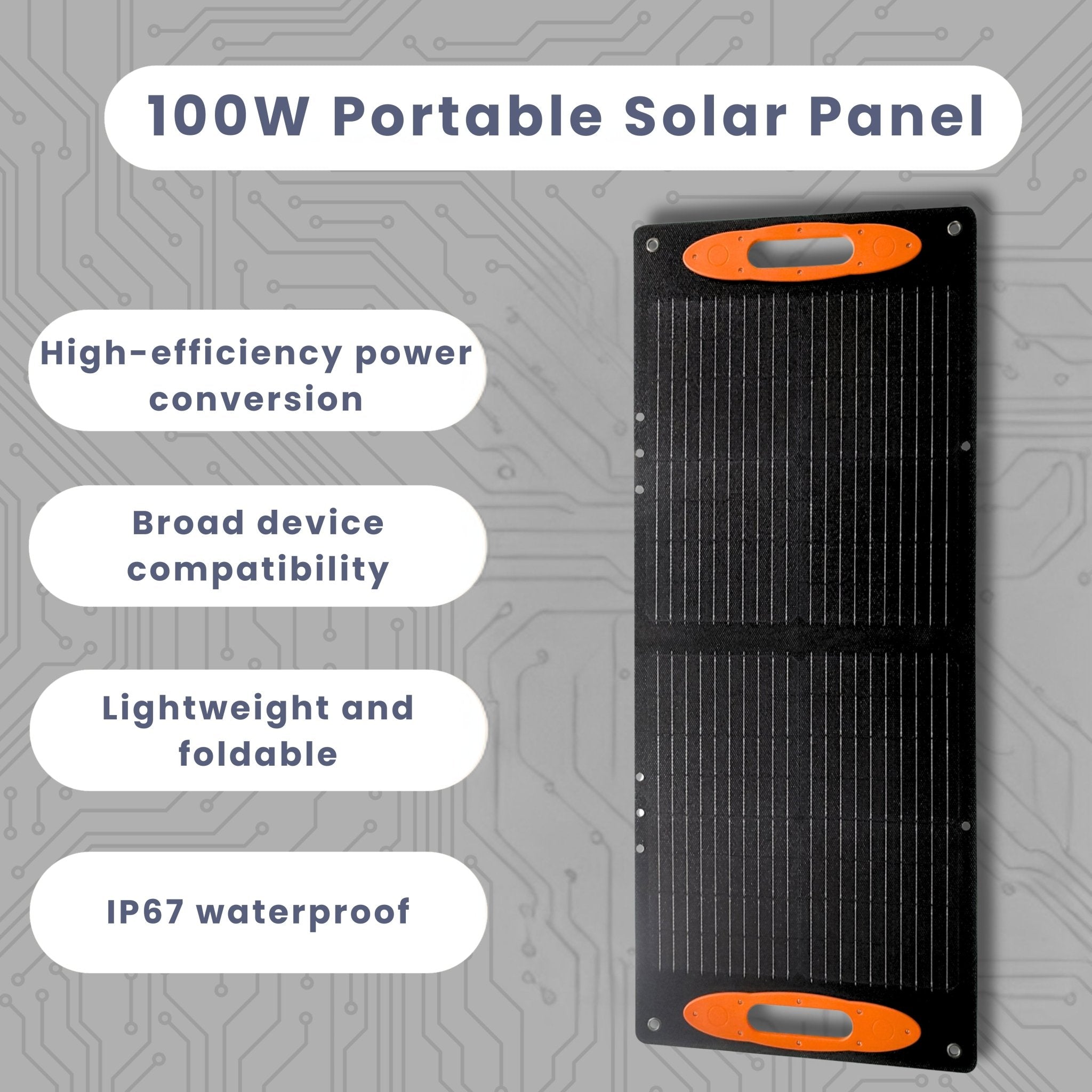 az-delivery-tragbares-solarpanel-50w-faltbar-mit-etfe-usb-type-c-dc-ip67 image 3