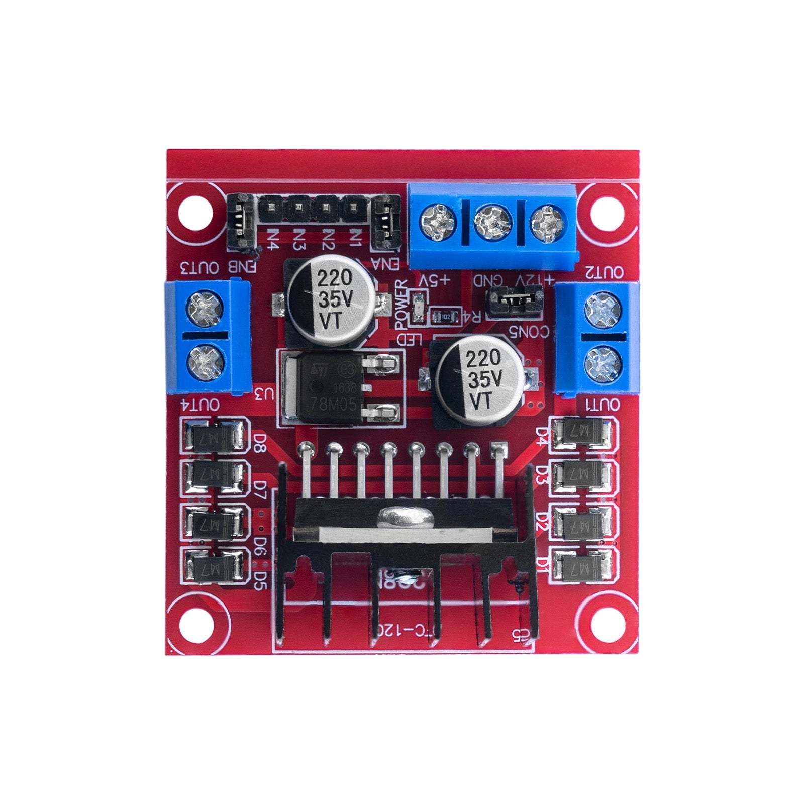 az-delivery-az-l298n-doppel-h-br-cke-dc-motor-controller-board-modul-kompatibel- image 4