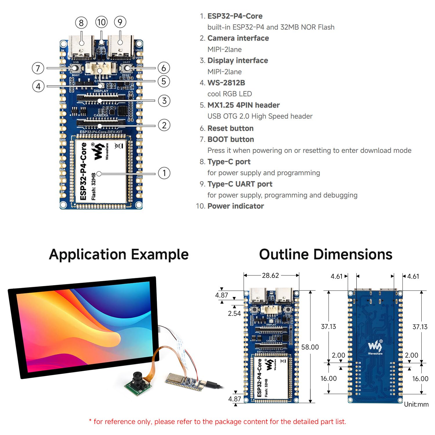 waveshare-esp32-p4-core-high-performance-development-board-risc-v-dual-core-usb- image 5