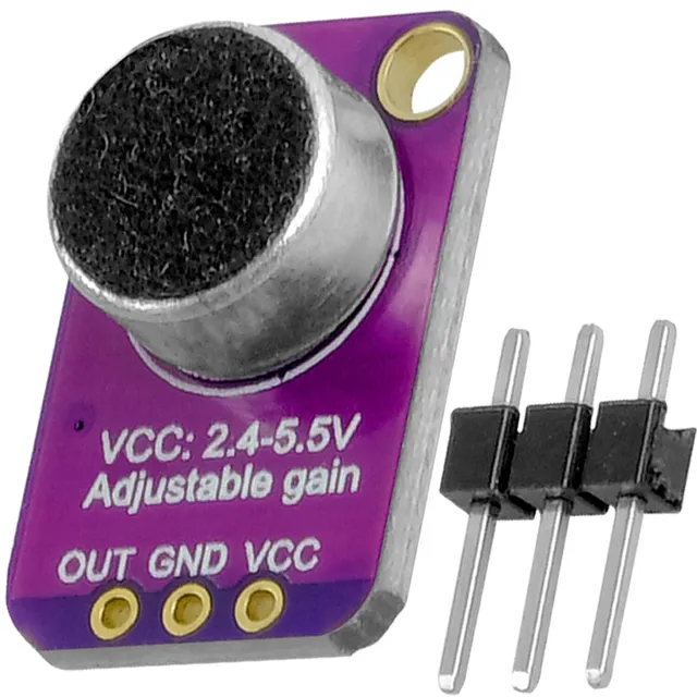 az-delivery-gy-max4466-elektret-mikrofon-verst-rker-breakout-sensor image 1
