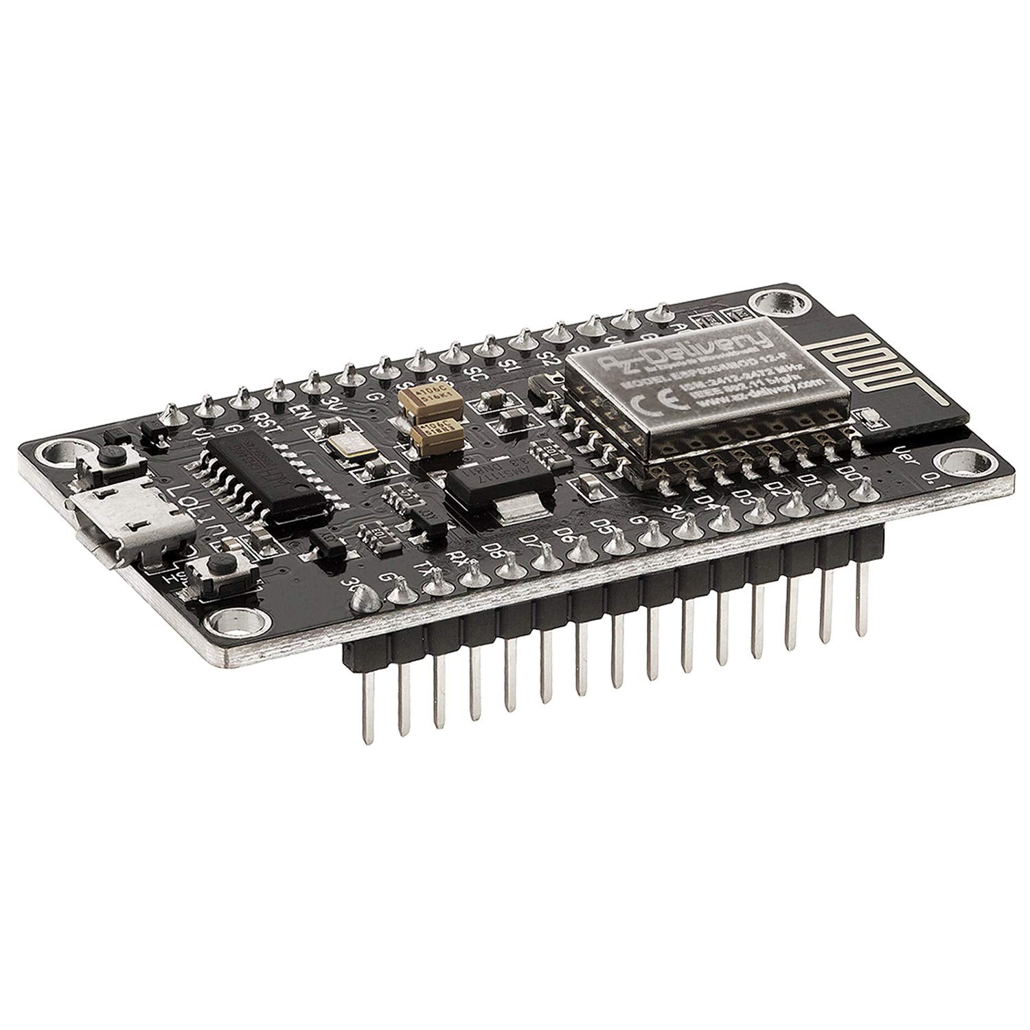 az-delivery-nodemcu-lua-lolin-v3-esp8266-esp-12f-wifi-development-board-mit-ch34 image 2