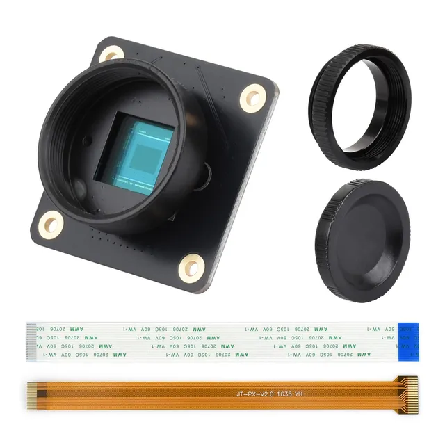 waveshare-imx296-global-shutter-kamera-modul-a-1-6mp-f-r-raspberry-pi-c-cs-mount image 1