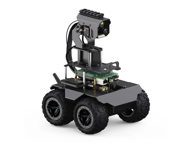 waveshare-rasprover-4wd-ai-roboter-mit-raspberry-pi-4b-4gb-und-pan-tilt-kamera image 1