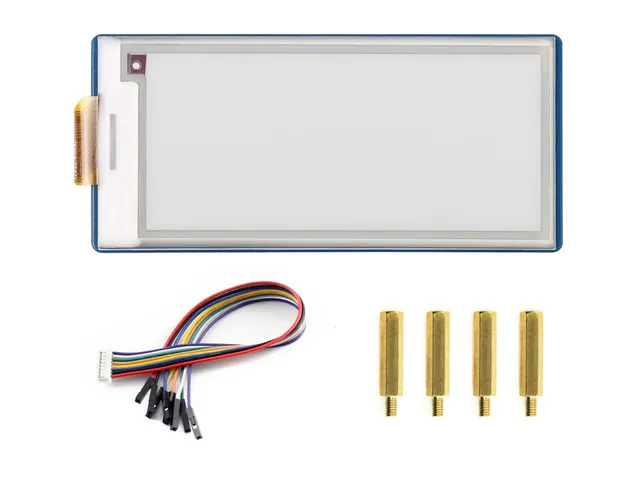 waveshare-2-9-zoll-e-paper-display-modul-296x128-pixel-rot-schwarz-wei-f-r-raspb image 1