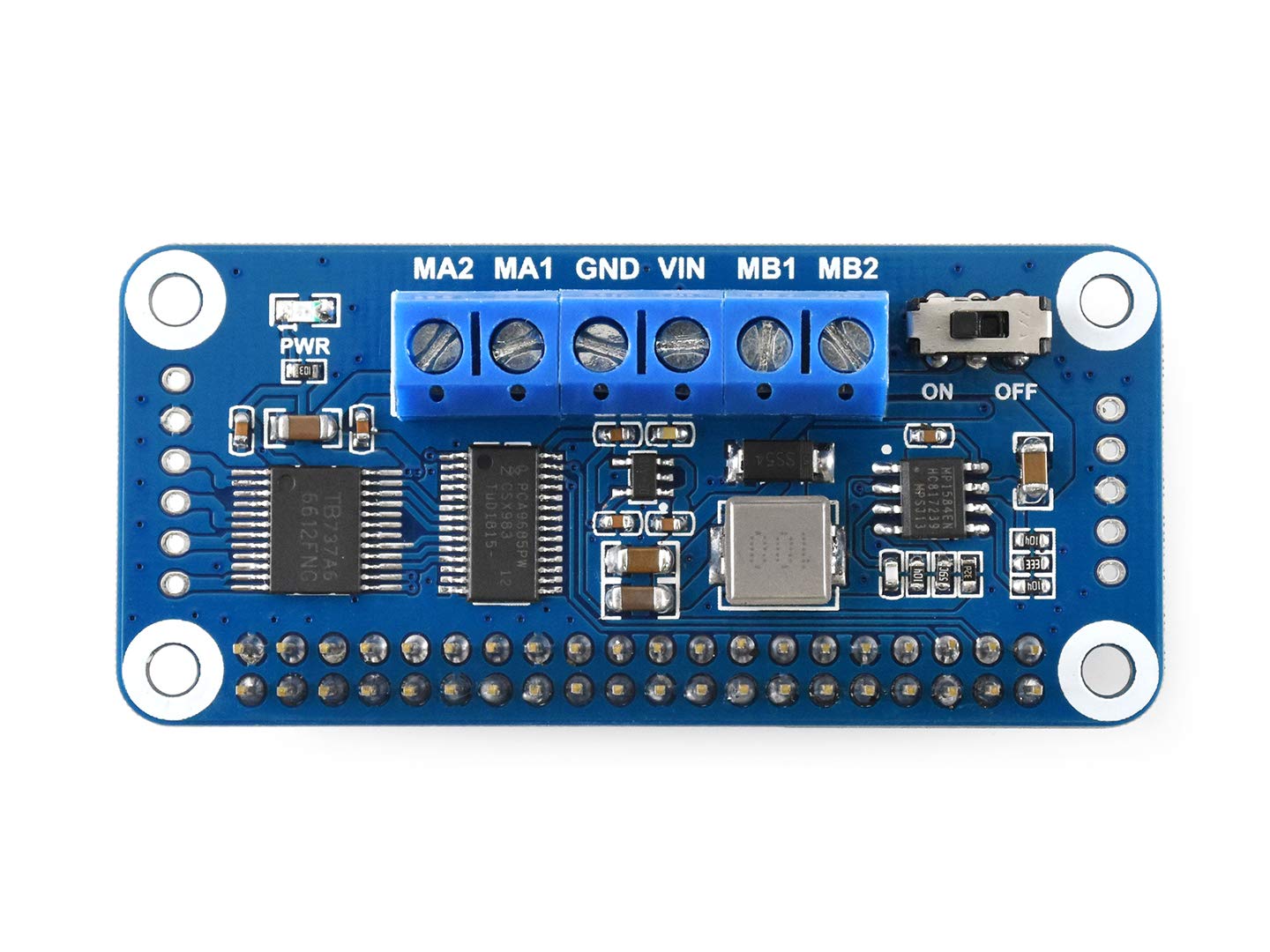 waveshare-motor-driver-hat-f-r-raspberry-pi-i2c-dc-motorsteuerung image 4