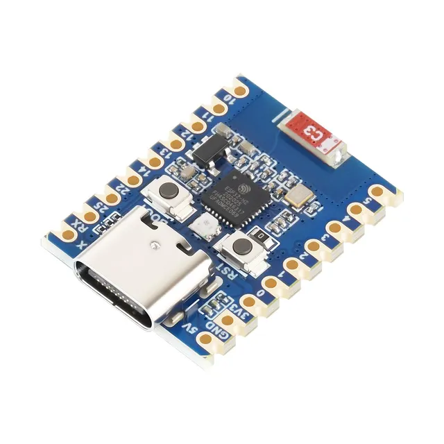 waveshare-esp32-h2-mini-entwicklungsboard-esp32-h2fh4s-4mb-flash image 1