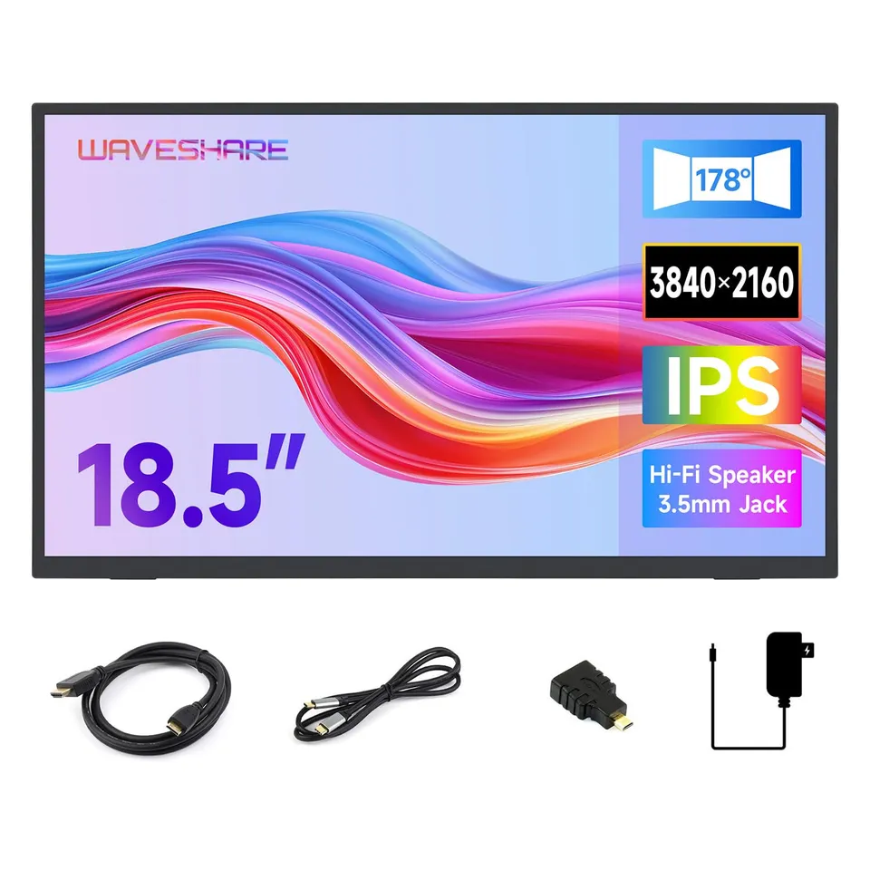 waveshare-luck-fox-18-5-zoll-4k-portable-monitor-60hz-ips image 1