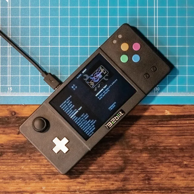 pimoroni-32blit-dev-kit-retro-handheld-entwickler-konsole image 1