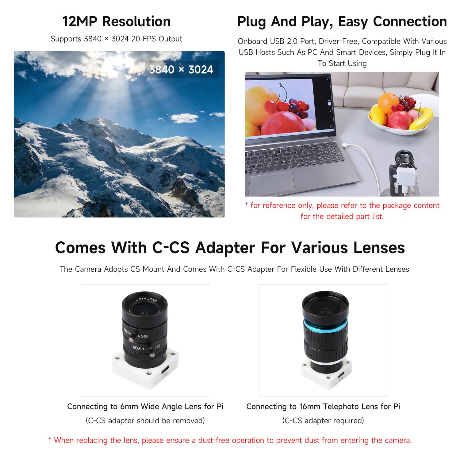 waveshare-imx577-12mp-usb-camera-b-3840x3024-mit-c-cs-objektivanschluss image 4