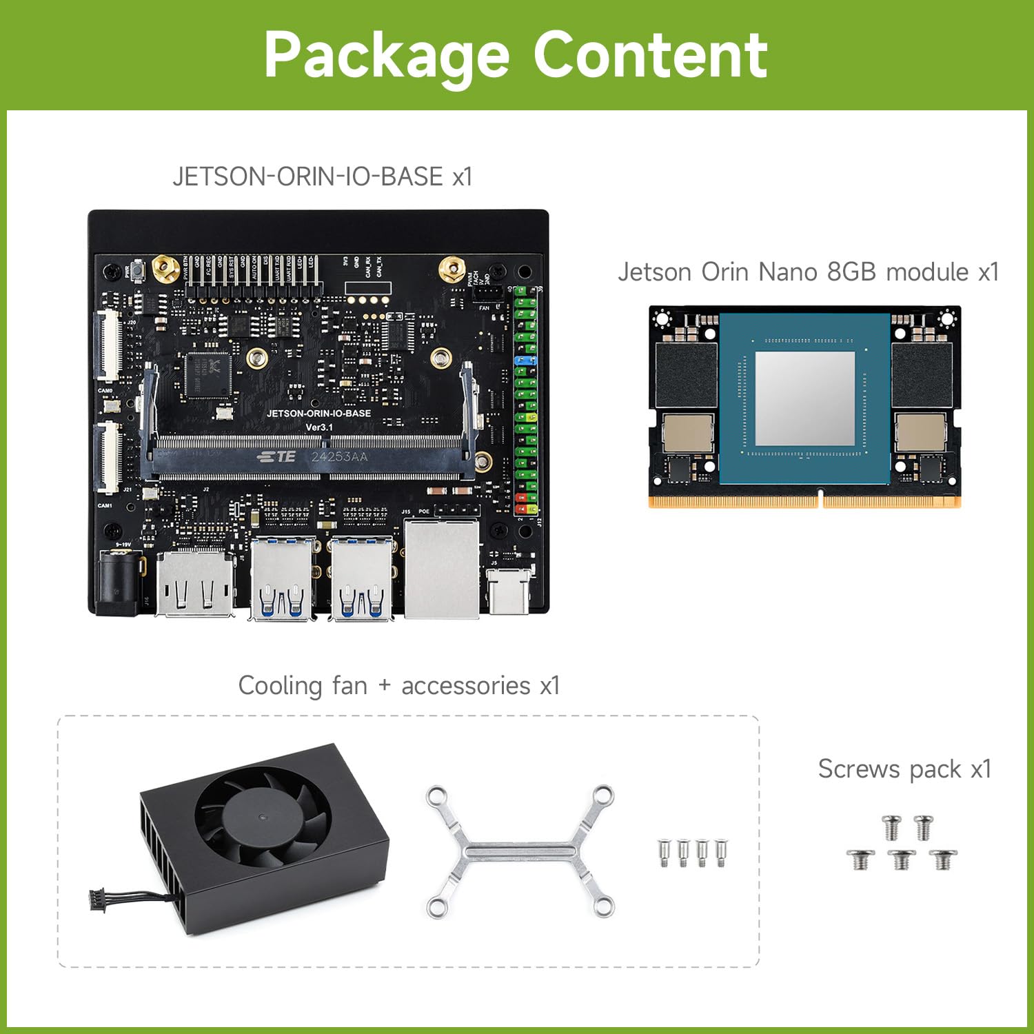 waveshare-jetson-orin-nano-ai-development-kit-8gb-bundle-mit-128gb-nvme image 2