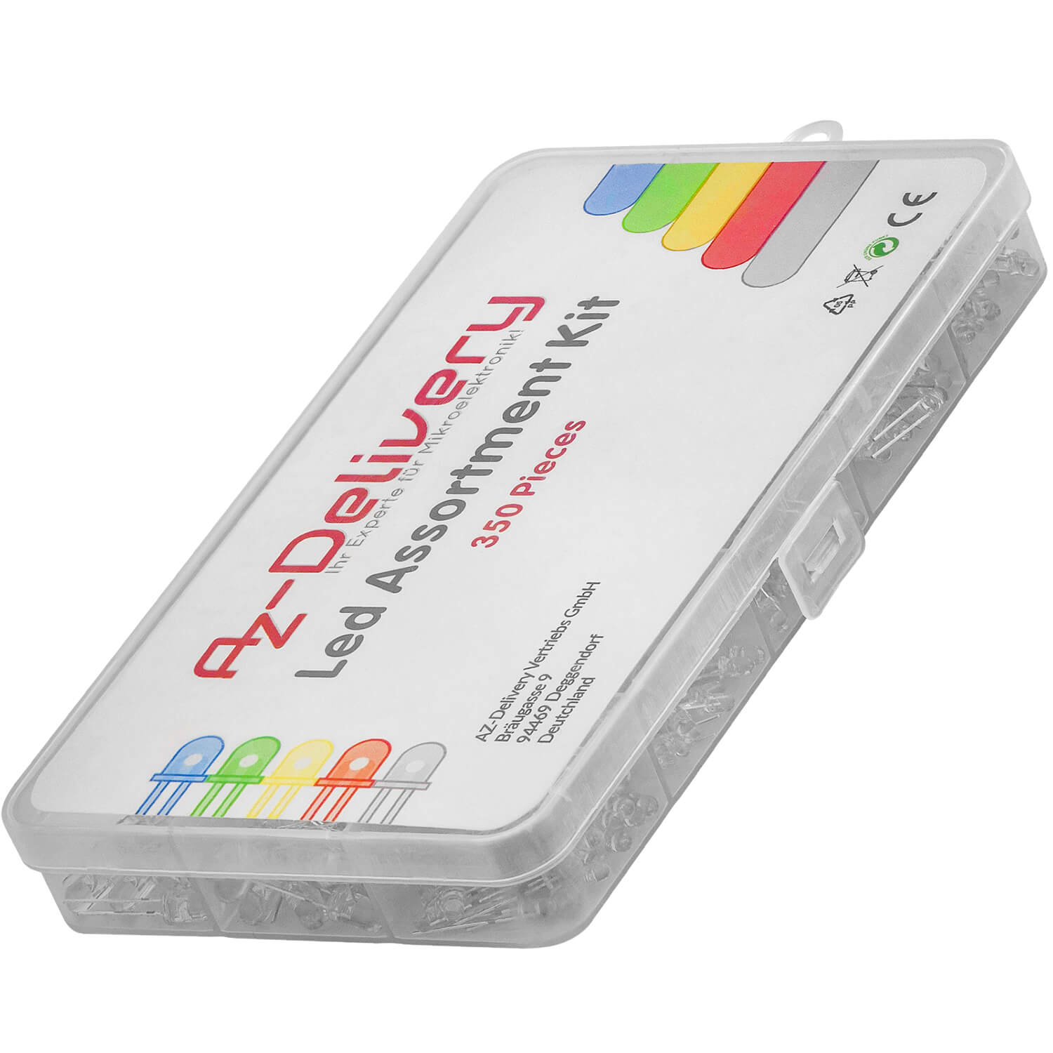 az-delivery-led-leuchtdioden-sortiment-kit-350-st-ck-3mm-5mm-5-farben image 4