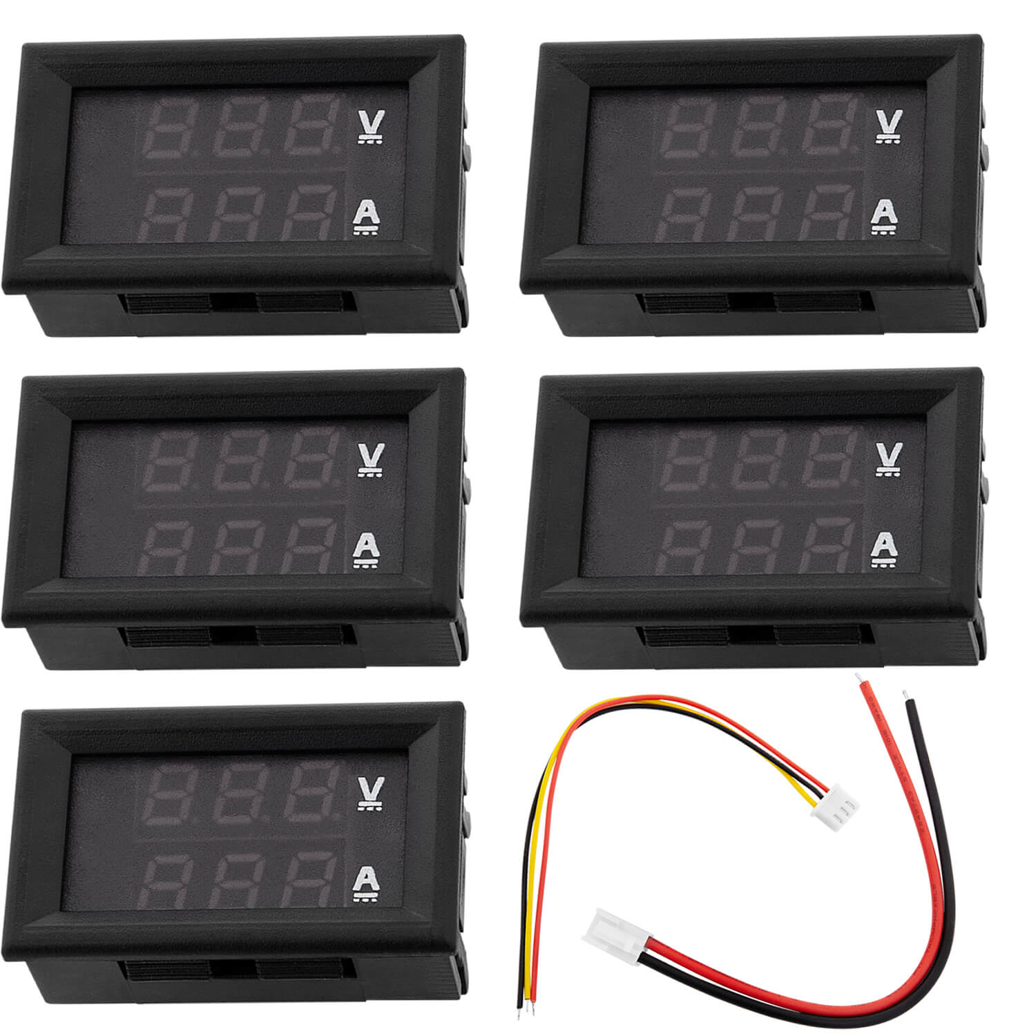 az-delivery-dsn-vc288-voltmeter-amperemeter-modul-mit-led-display-100v-10a image 6