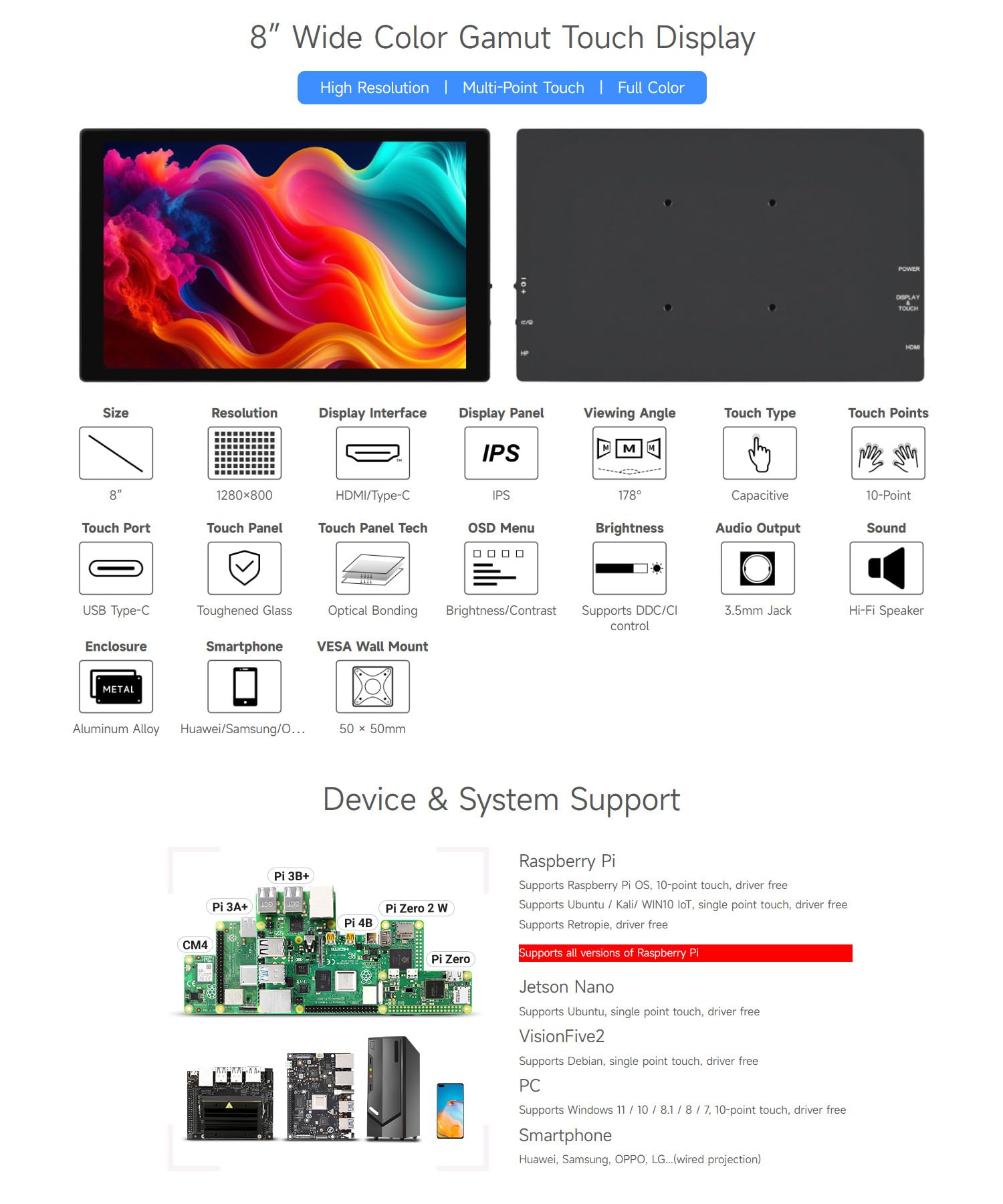waveshare-8-zoll-capacitive-touch-display-1280x800-hdmi-type-c-mit-audio-f-r-ras image 3