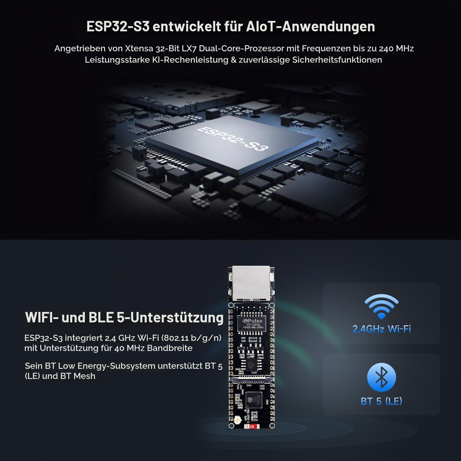 waveshare-esp32-s3-eth-entwicklungsboard-mit-ov2640-kamera-poe-modul image 5