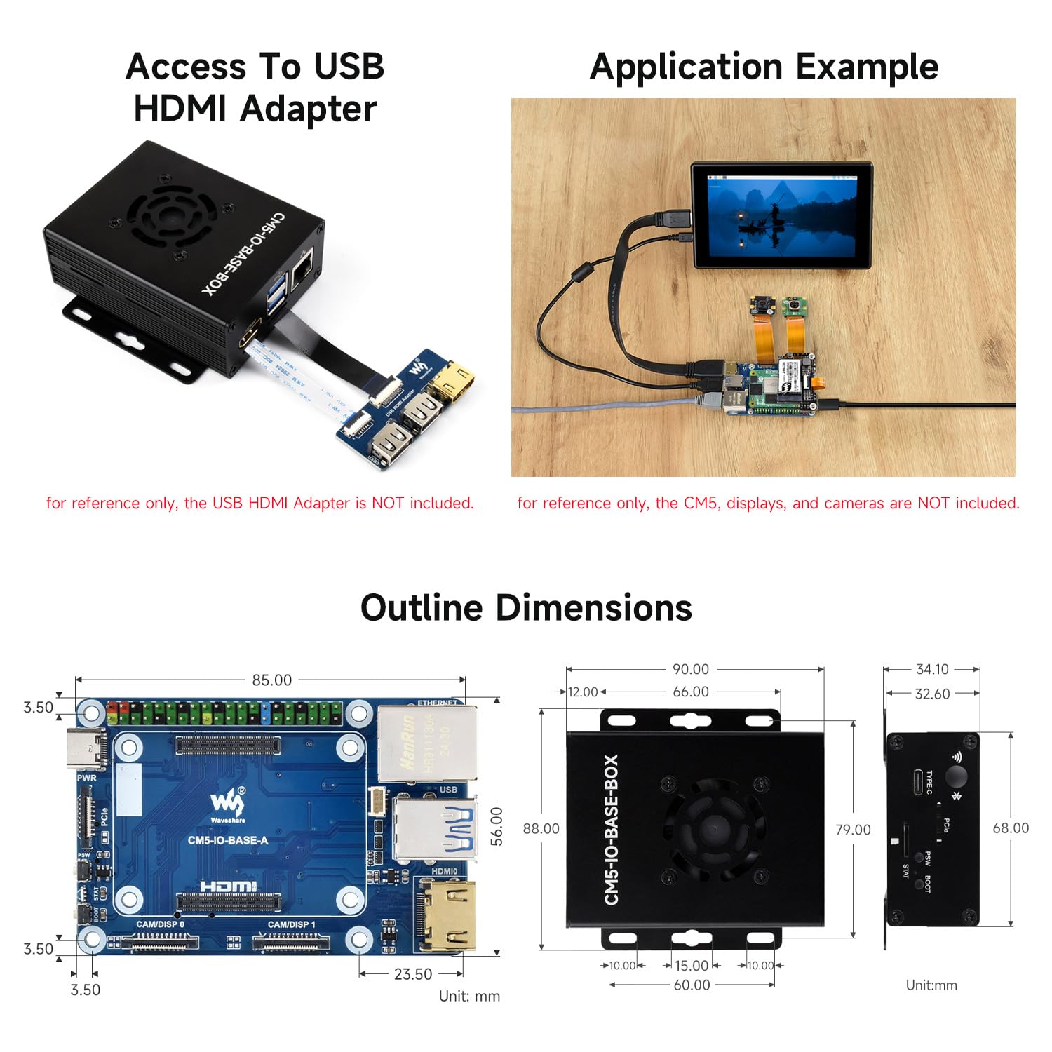 waveshare-cm5-mini-base-board-a-f-r-raspberry-pi-compute-module-5-lite-emmc image 7