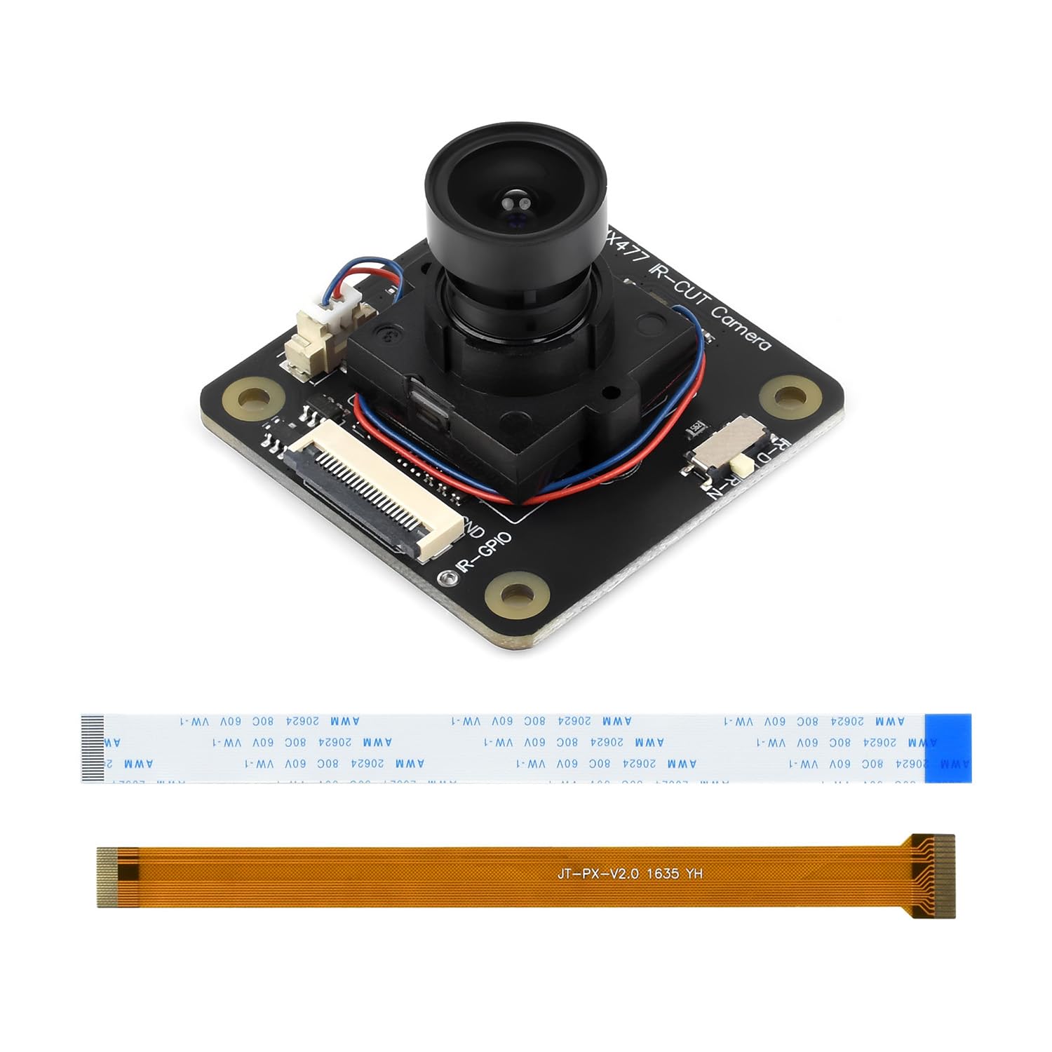 waveshare-imx477-ir-cut-12-3mp-kamera-a-f-r-raspberry-pi-jetson-nano image 1