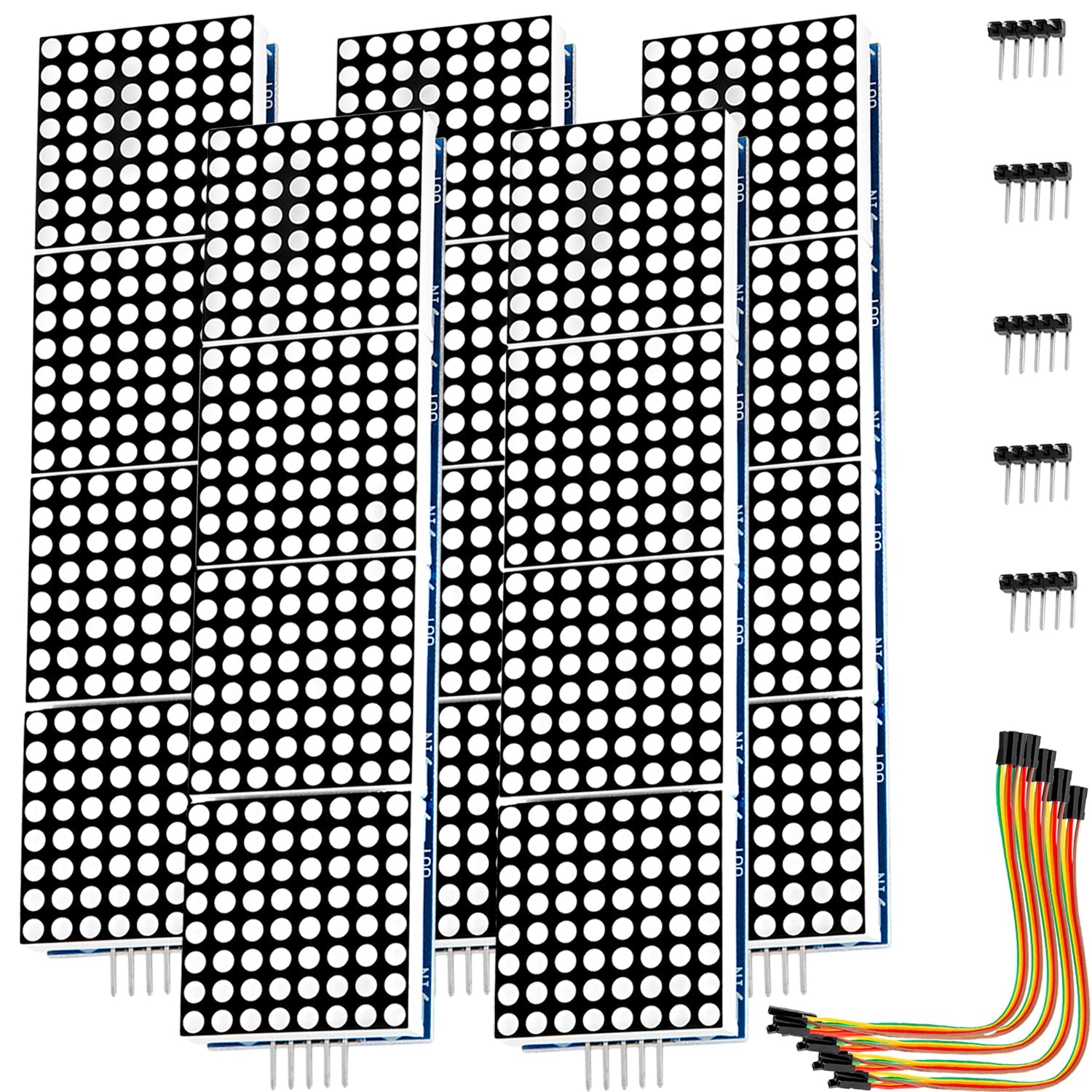 az-delivery-max7219-8x32-4-in-1-dot-matrix-led-anzeigemodul-rot image 6